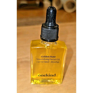 Onekind Golden State Facial Oil New Open Box Natural Carrot Seed Rosehip 1oz